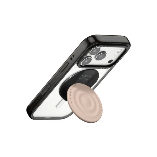Accesorio Casetify Grip Stand Ripple Magsafe beige