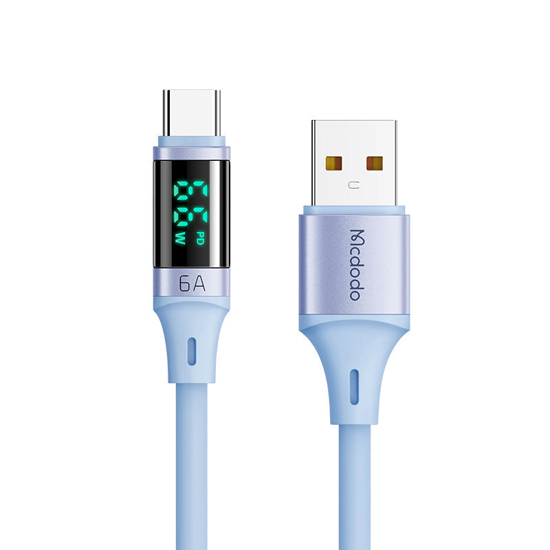 Cable McDodo Adaptador USB a Lightning 1.2m PD Digital Hd Azul | TOP MOVIL Guatemala