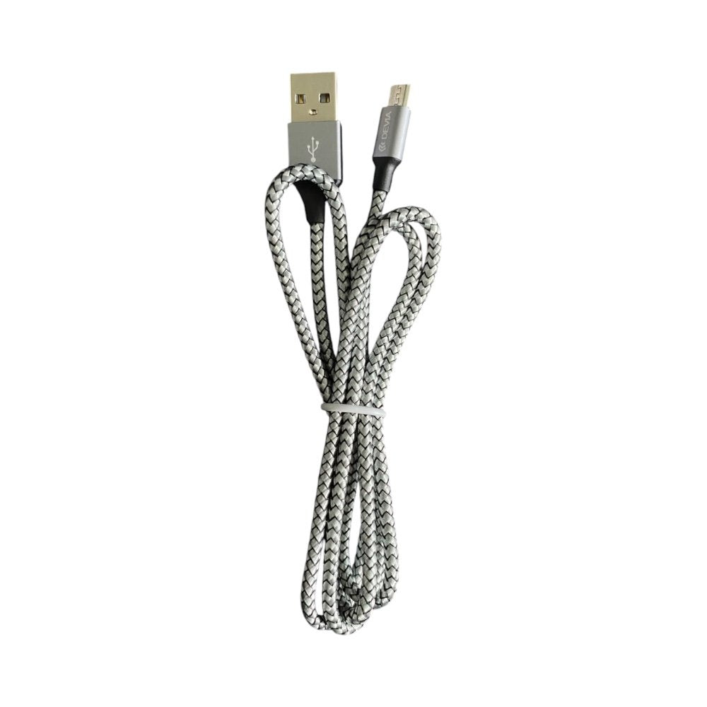 Cable Devia USB Tipo Micro USB Bubble Fish Series Color Negro