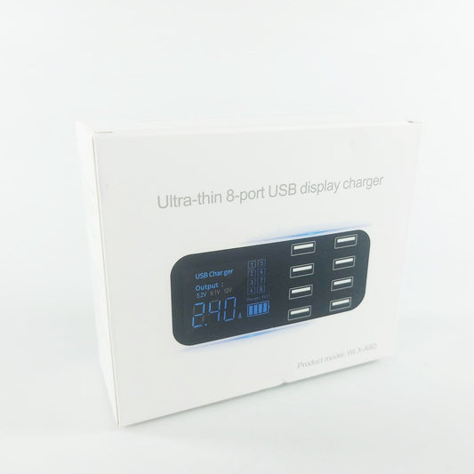 Ultra Thin 8 Puertos Display Cargador Modelo Wlx-a9d
