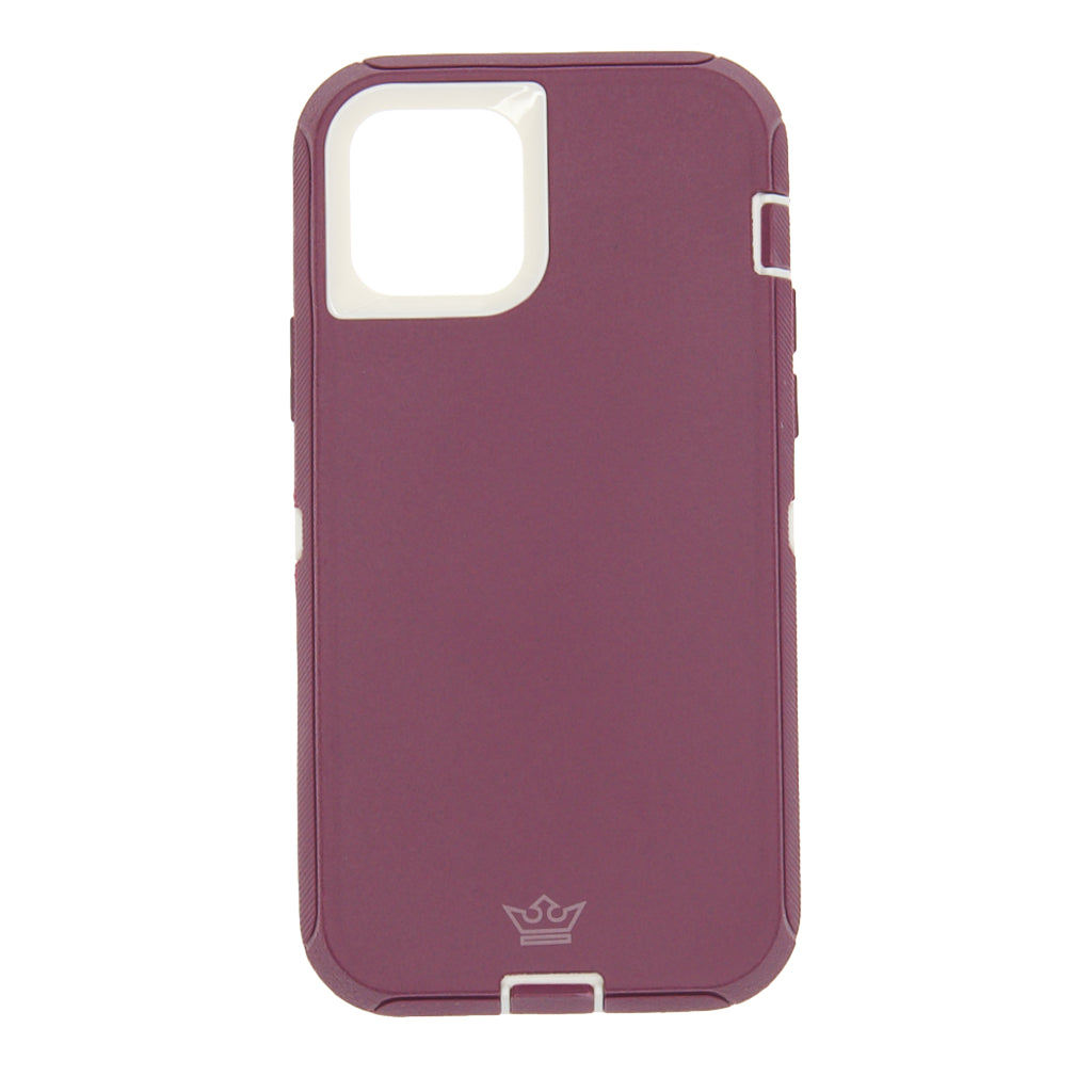 Case El Rey Defender para iPhone 12 Mini - Rojo/Blanco | TOP MOVIL Guatemala