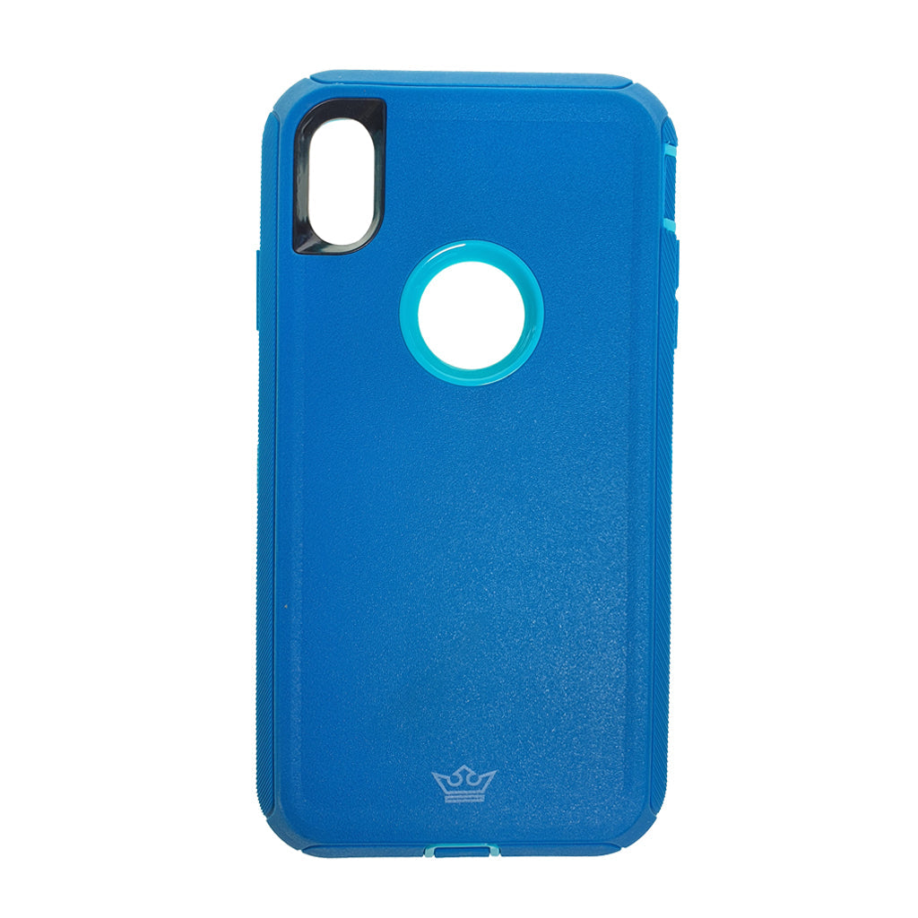 Case El Rey Defender iPhone XS Max Turquesa - Top Movil Guatemala