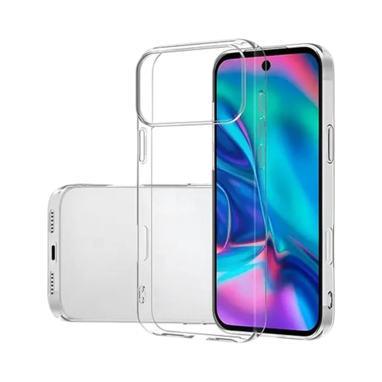 Estuche El Rey Botones Gris Transparente para iPhone 17 Pro Max | TOP MOVIL Guatemala