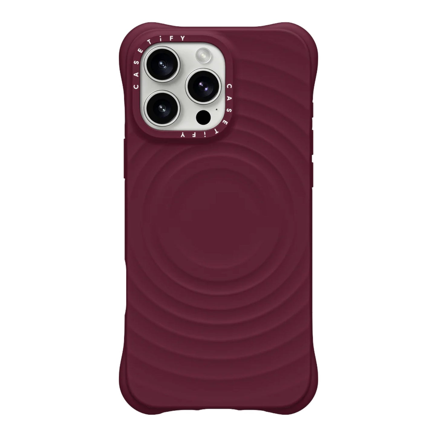 Estuche CASETiFY MagSafe Ripple para iPhone 16 Pro Max - purple