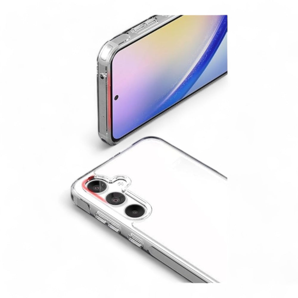 Estuche El Rey Samsung A55 - Botones Grises Transparente - 0701301100100215