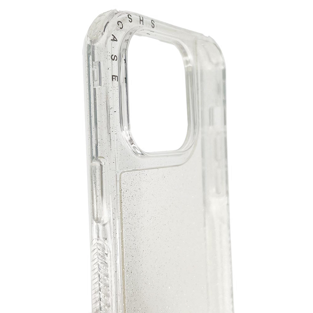 Case el Rey glitter iphone 14 pro defender Transparente