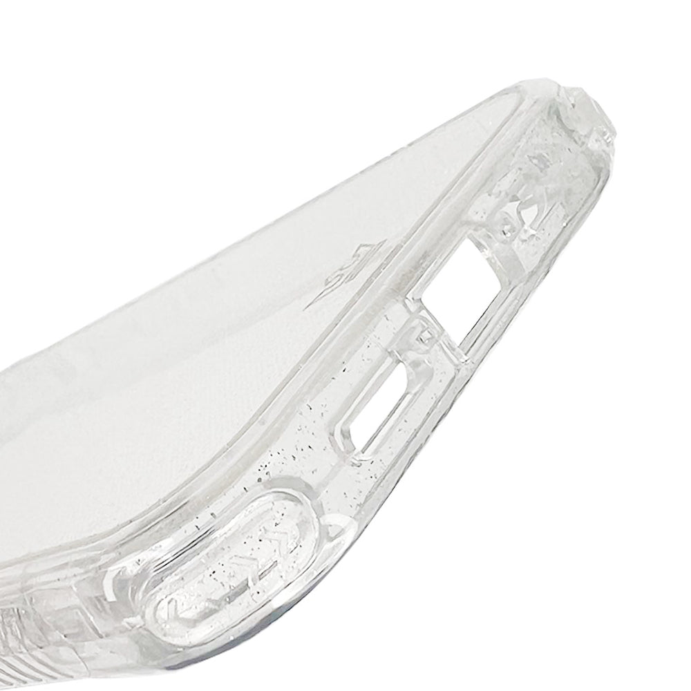 Estuche el rey glitter iphone 14 pro defender color transparente