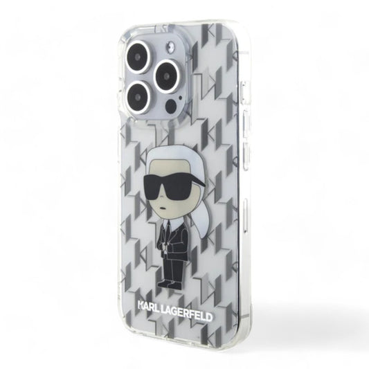 Estuche Karl Lagerfeld Hard Case iPhone 15 Pro - Transparente - 0704505900150215