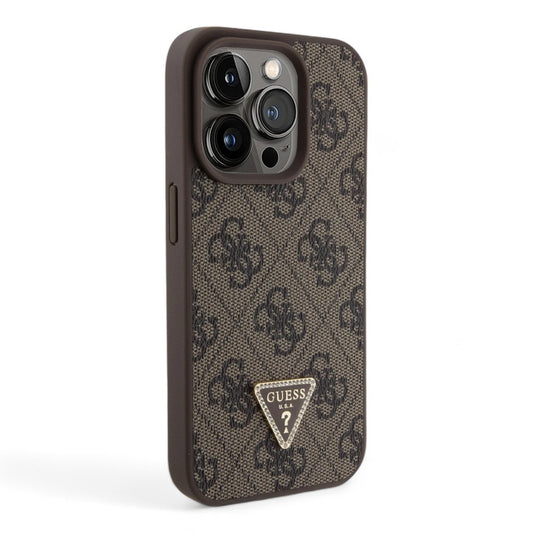 Estuche Guess Hard Case iPhone 15 Pro - Café - 0704506000110052
