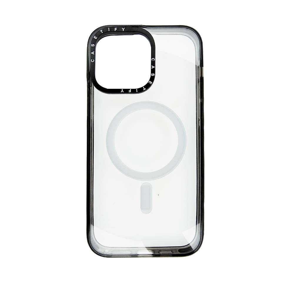 Case Casetify MagSafe iPhone 15 Pro Max Negro