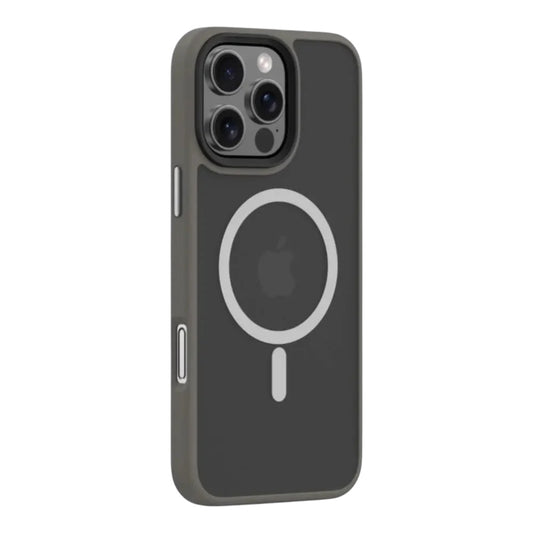 Estuche Devia MagSafe para iPhone 16 - Gris Oscuro - 0706205700090102