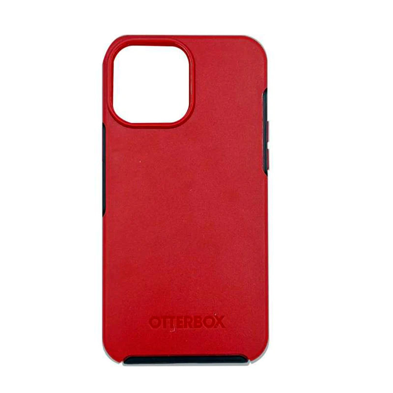 Estuche clasico otterbox symmetry apple iphone 12 pro max color rojo