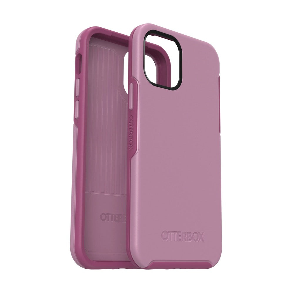 Estuche clasico otterbox symmetry apple iphone 12 pro max color rosado
