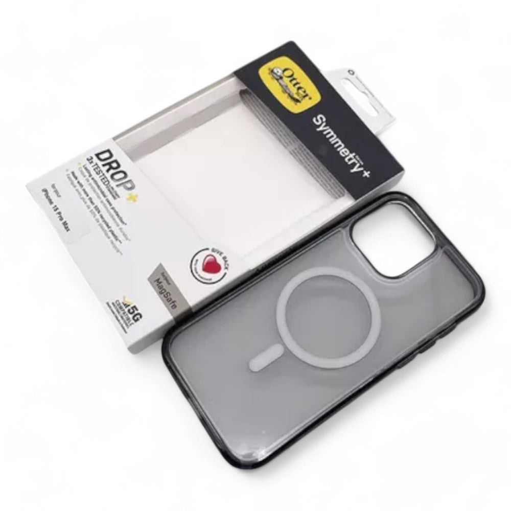 Estuche otterbox symmetry con magsafe color negro modelo iphone 15