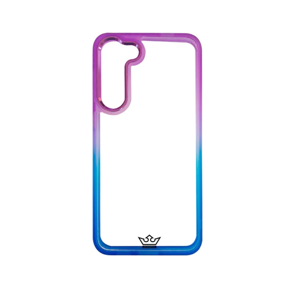 Estuche Clásico El Rey Degrade para Samsung S23 - Morado/Azul - 0713201101110136