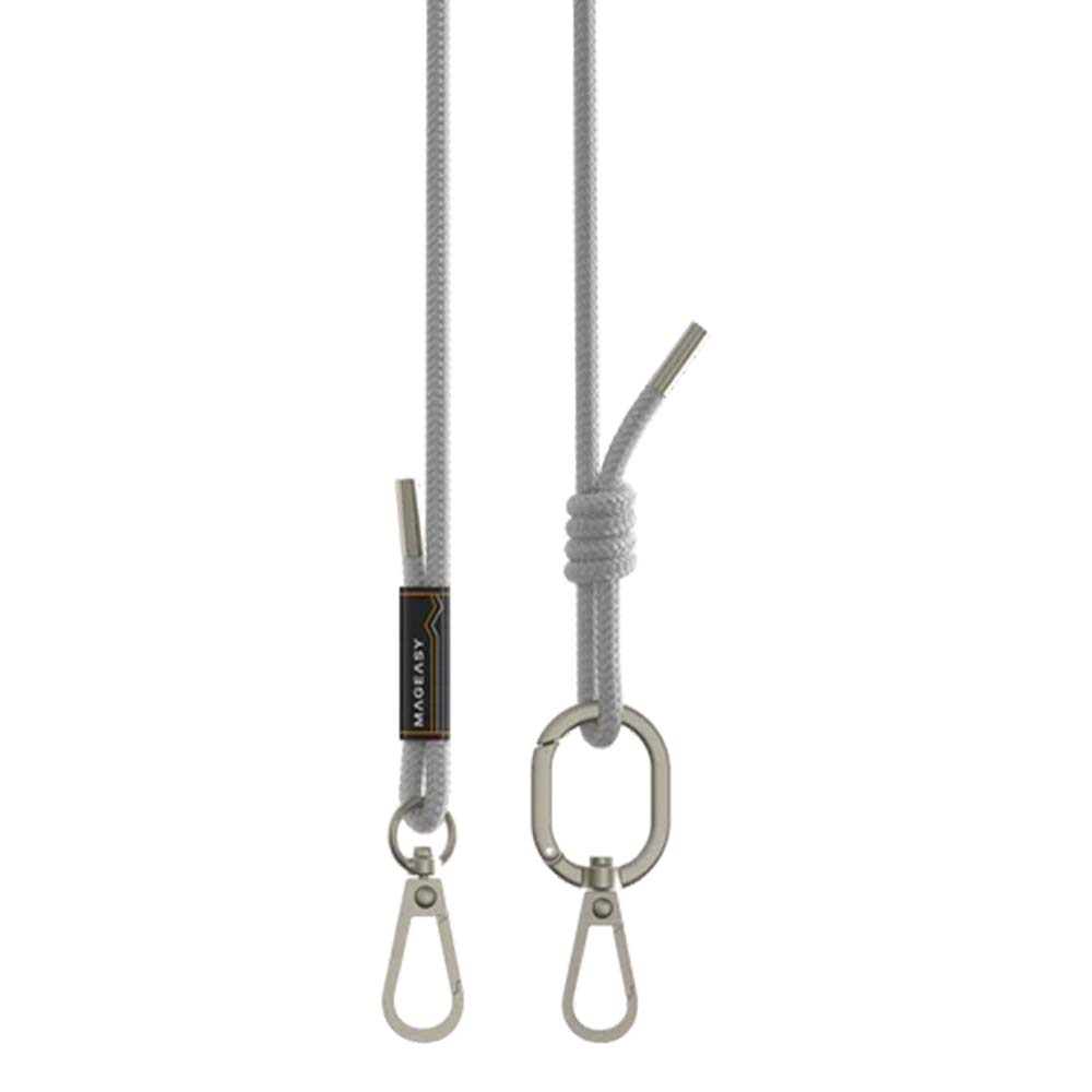 Estuche switcheasy roam iphone 15 plus roam + strap color gris