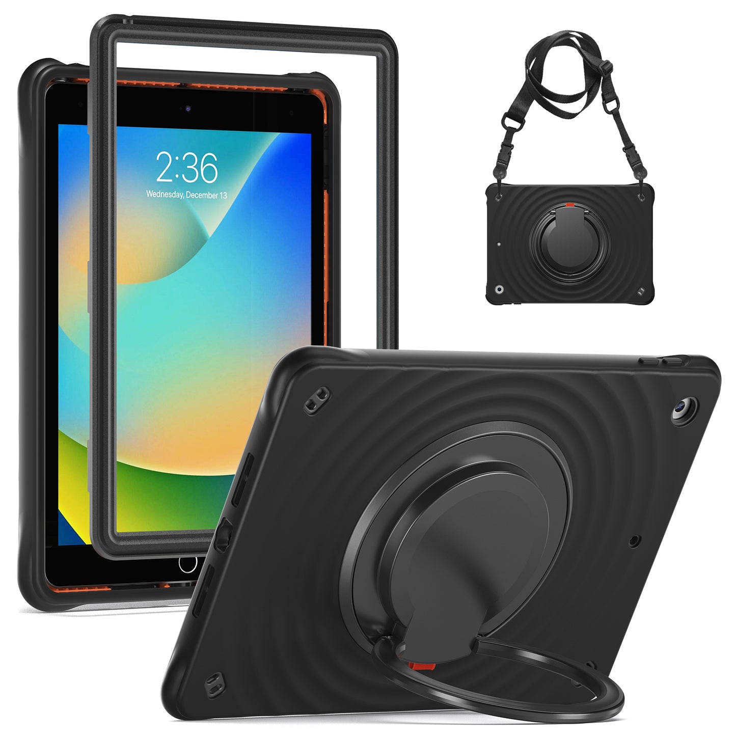 Estuche Chief Engineer B Series para iPad 10.2 - Negro - 0714000001