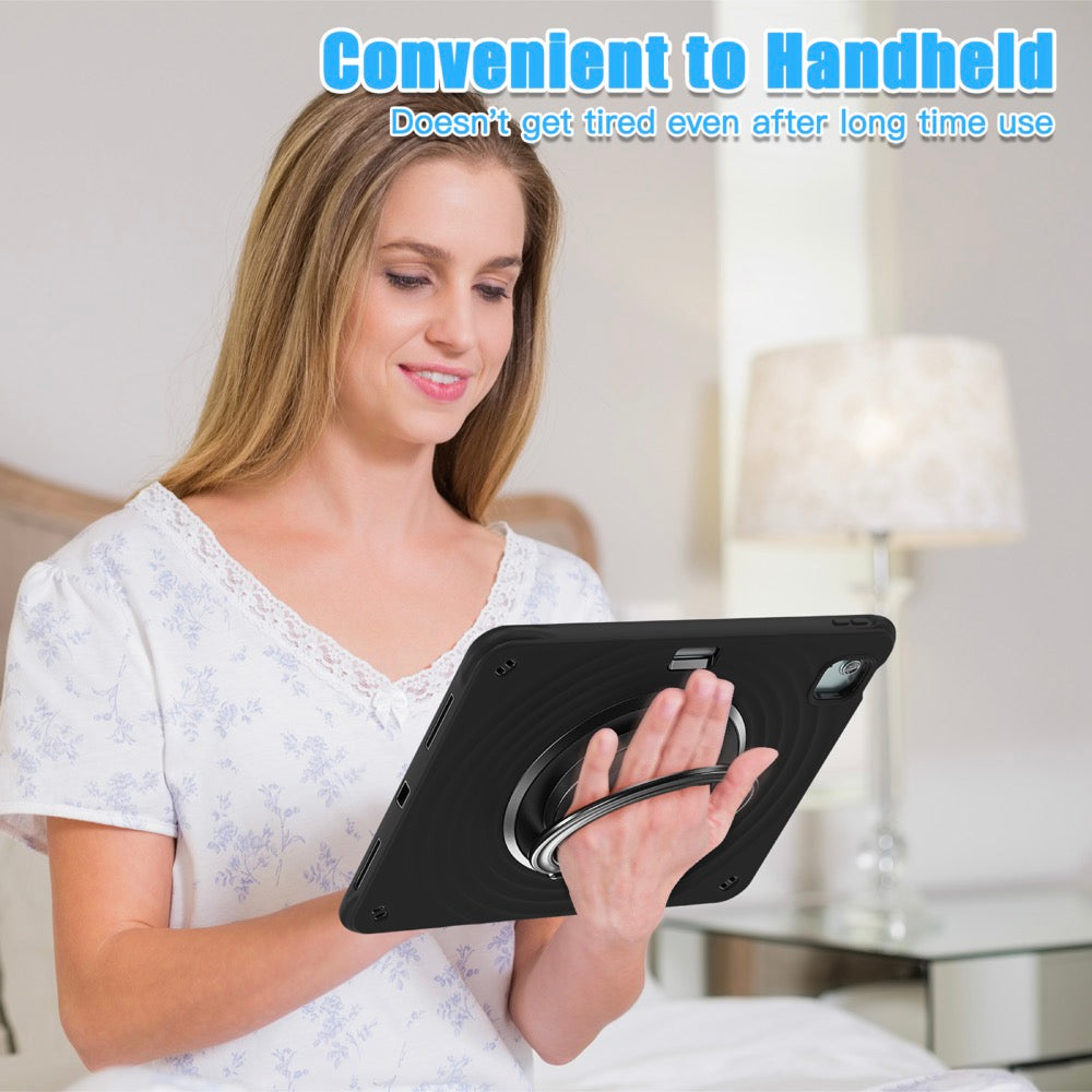 Estuche chief engineer b series modelo ipad air 13 2024 color negro con strap