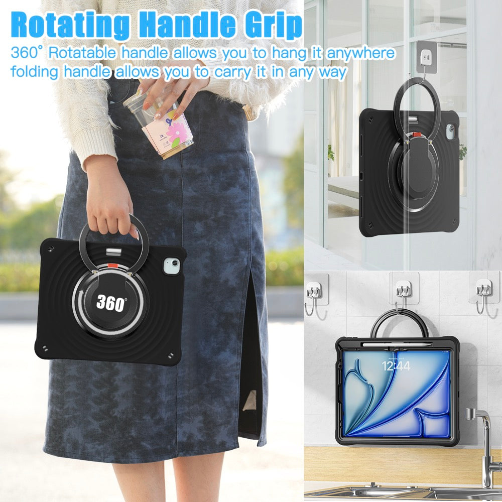 Estuche chief engineer b series modelo ipad air 13 2024 color negro con strap