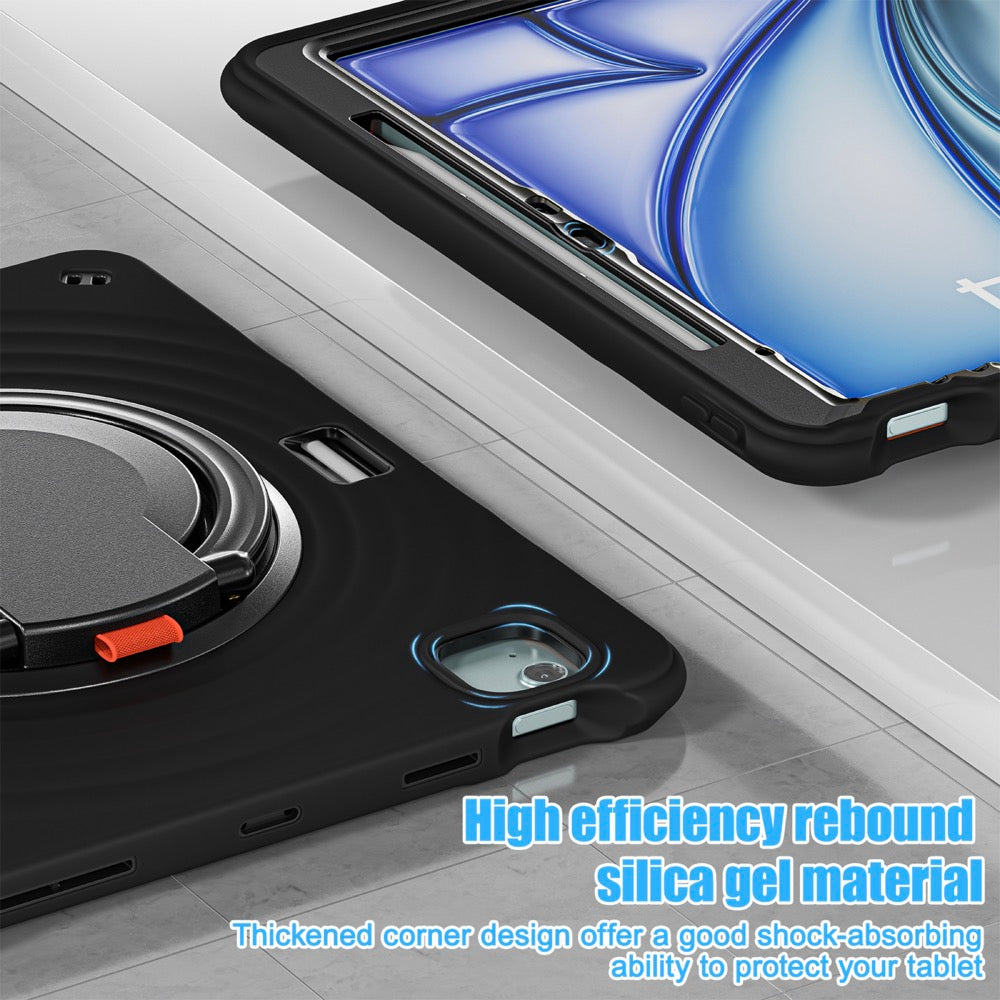 Estuche chief engineer b series modelo ipad air 13 2024 color negro con strap