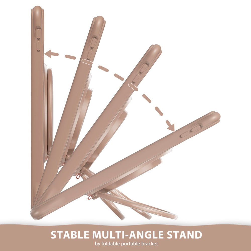 Estuche chief engineer b series modelo ipad 10.2 color cafe con strap