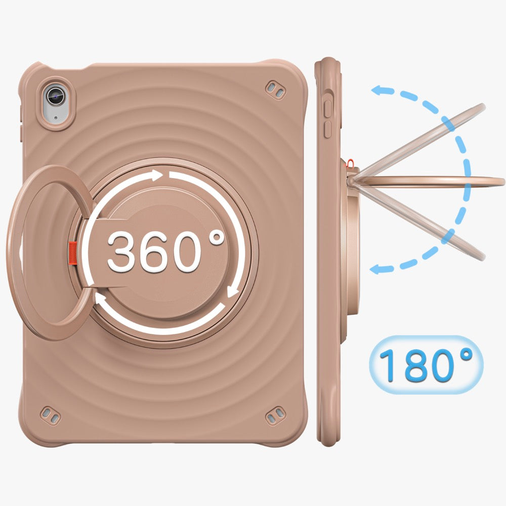 Estuche chief engineer b series modelo ipad 10 th color cafe con strap