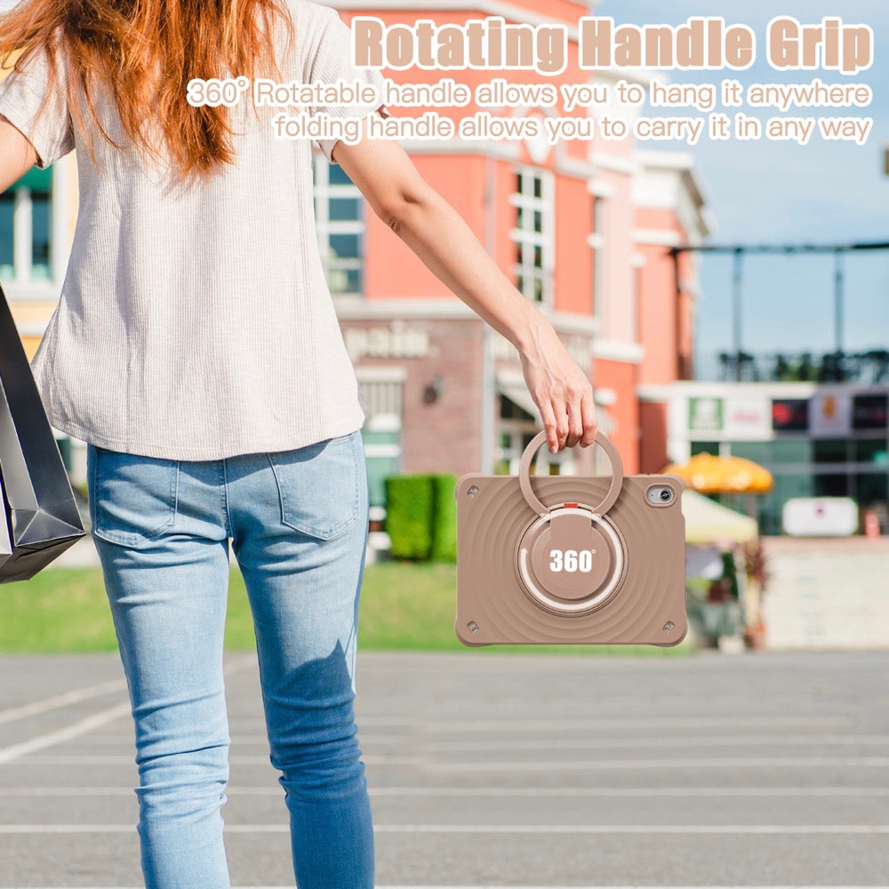 Estuche chief engineer b series modelo ipad 10 th color cafe con strap