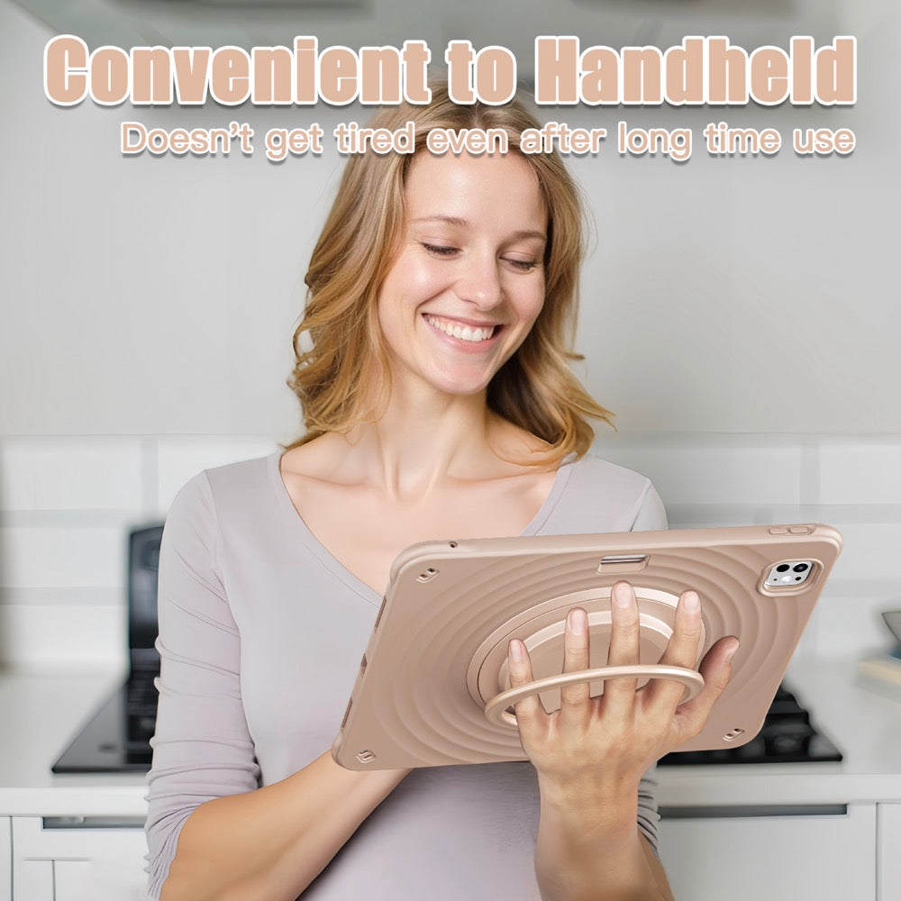 Estuche chief engineer b series modelo ipad pro 13 2024 color cafe con strap