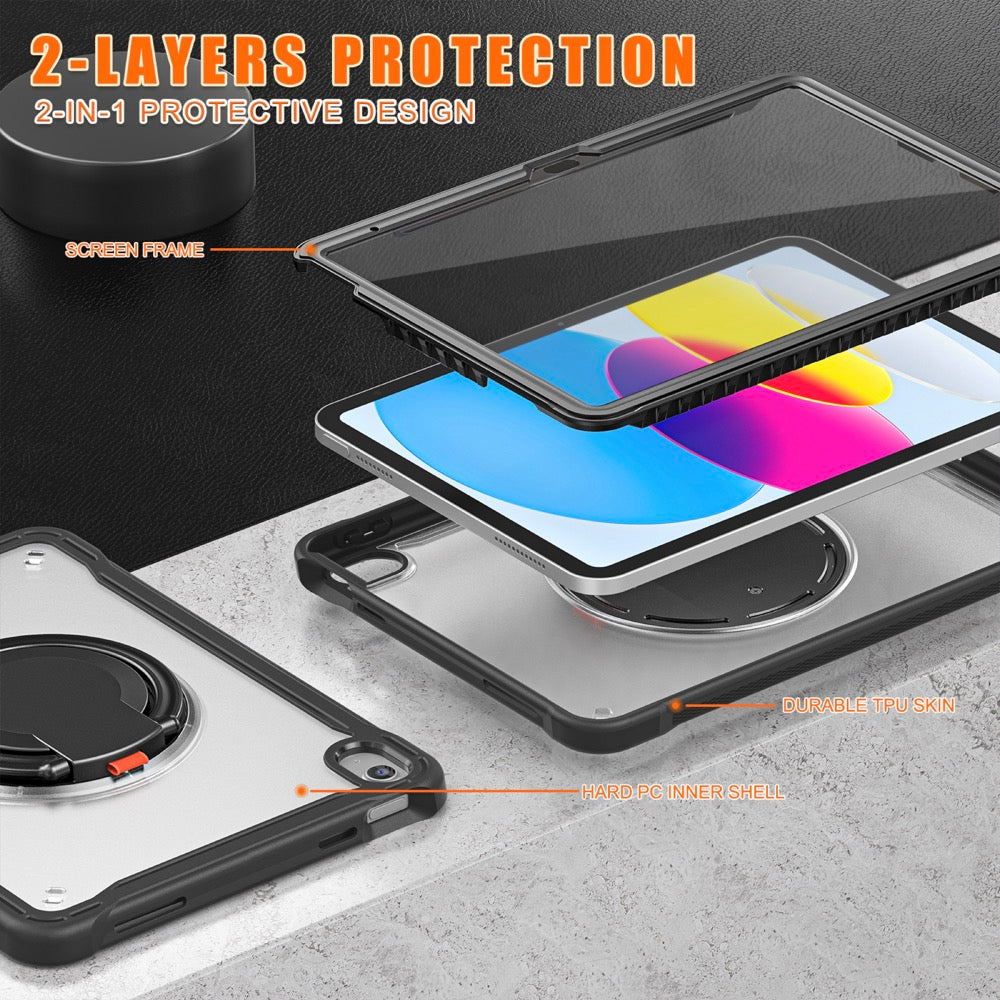 Estuche popeye b series modelo ipad 10 th color transparente sin strap