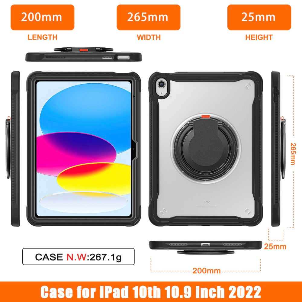 Estuche popeye b series modelo ipad 10 th color transparente sin strap