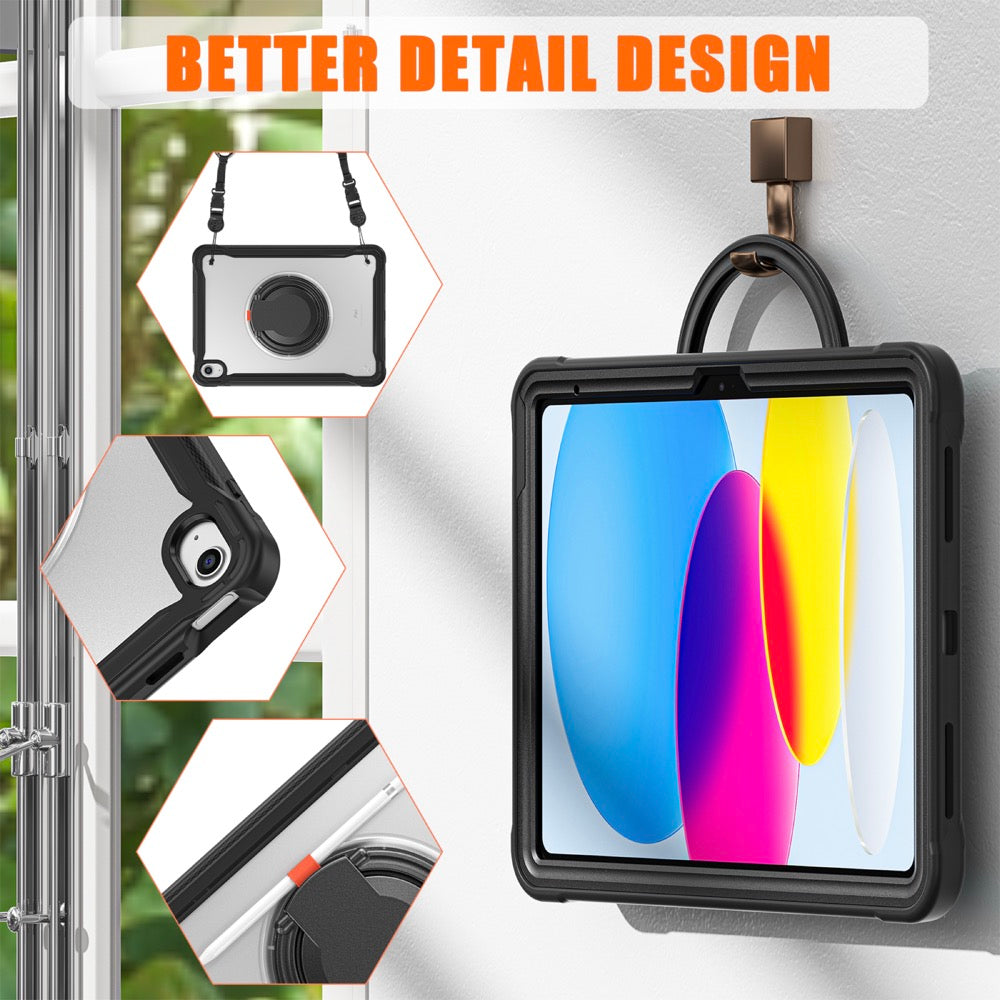 Estuche popeye b series modelo ipad 10 th color transparente sin strap