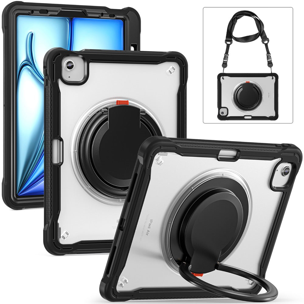 Estuche popeye b series modelo ipad air 11 2024 color transparente sin strap