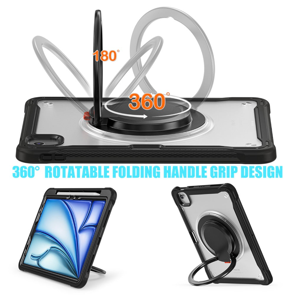 Estuche popeye b series modelo ipad air 11 2024 color transparente sin strap