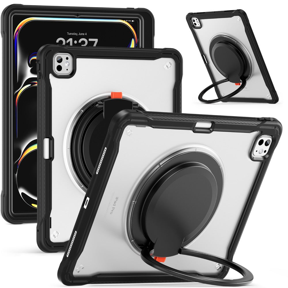 Estuche popeye b series modelo ipad pro 13 2024 color transparente sin strap