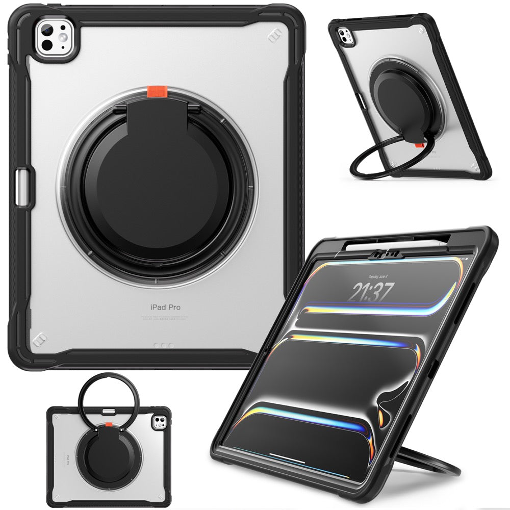 Estuche popeye b series modelo ipad pro 13 2024 color transparente sin strap