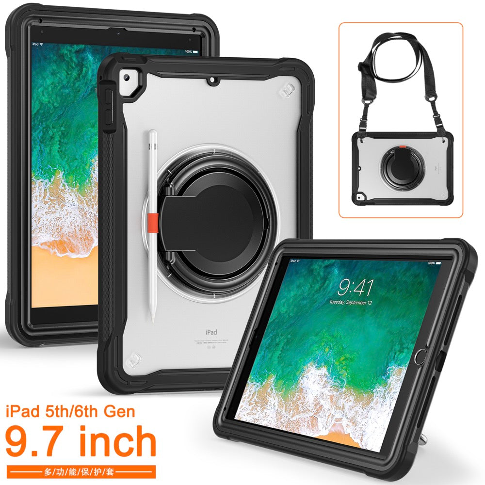 Estuche popeye b series modelo ipad 9.7 color transparente sin strap