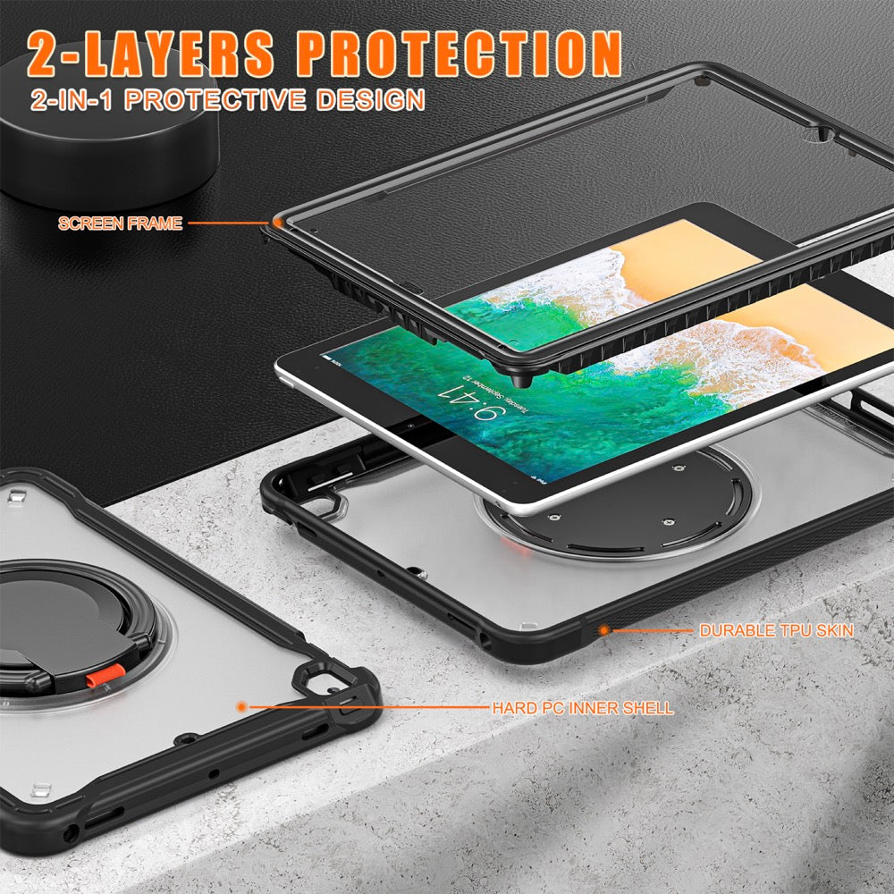 Estuche popeye b series modelo ipad 9.7 color transparente sin strap