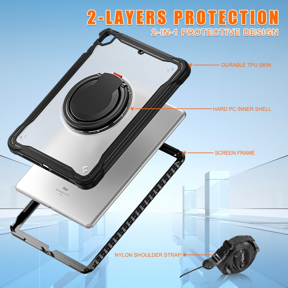 Estuche popeye b series modelo ipad 9.7 color transparente sin strap