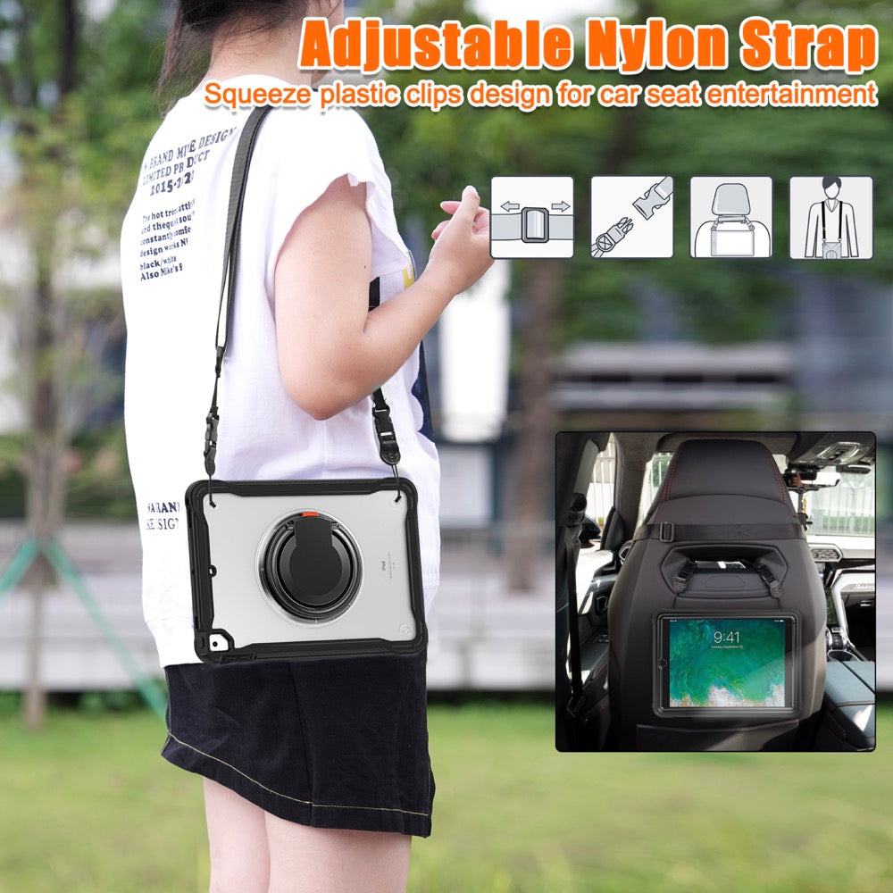 Estuche popeye b series modelo ipad 9.7 color transparente sin strap