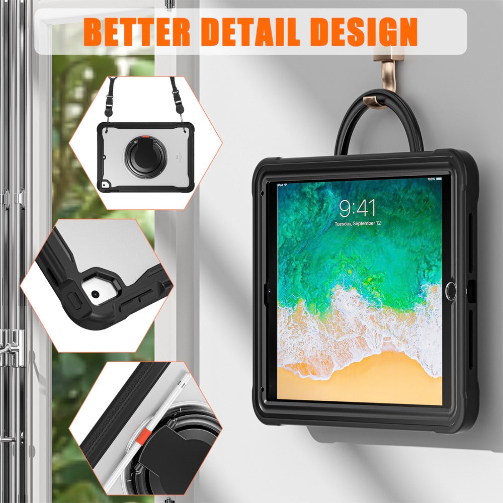 Estuche popeye b series modelo ipad 9.7 color transparente sin strap