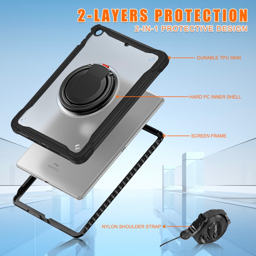 Estuche popeye b series modelo ipad 10.2 color transparente sin strap