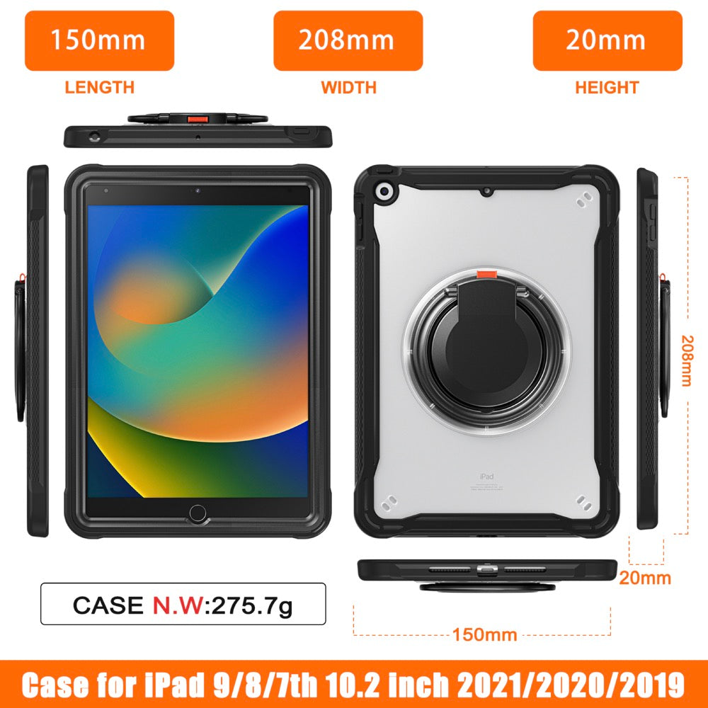 Estuche popeye b series modelo ipad 10.2 color transparente sin strap