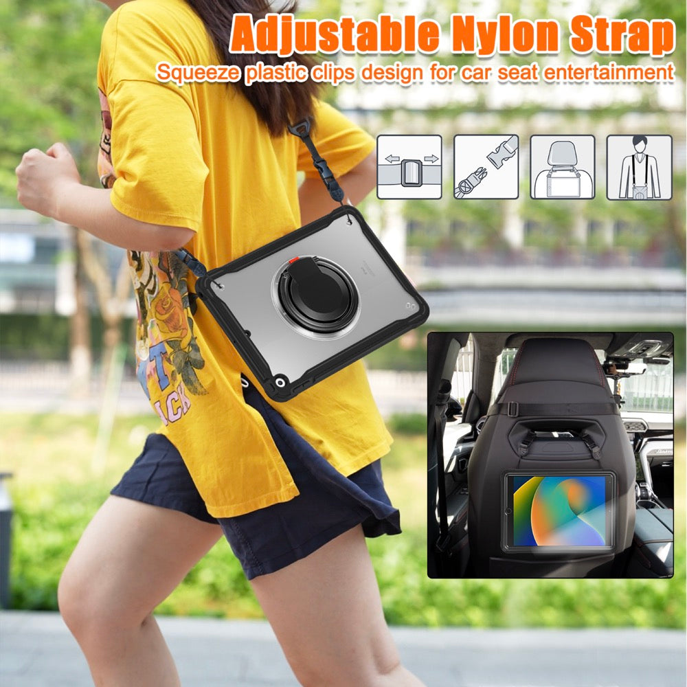 Estuche popeye b series modelo ipad 10.2 color transparente sin strap