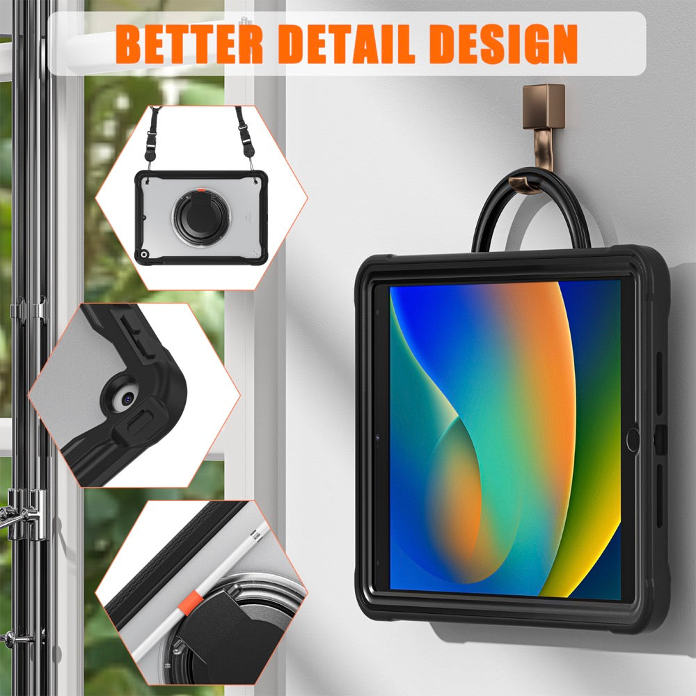 Estuche popeye b series modelo ipad 10.2 color transparente sin strap