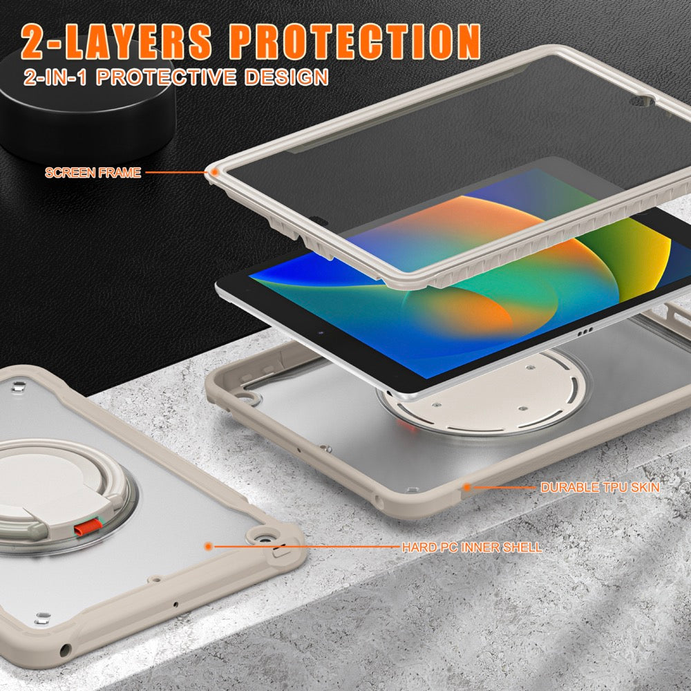 Estuche popeye b series modelo ipad 10.2 color beige sin strap