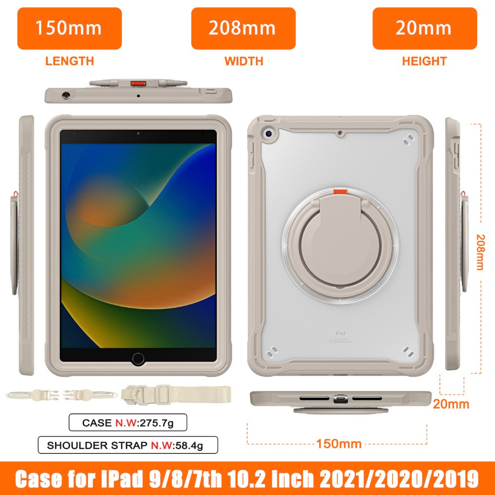 Estuche popeye b series modelo ipad 10.2 color beige sin strap