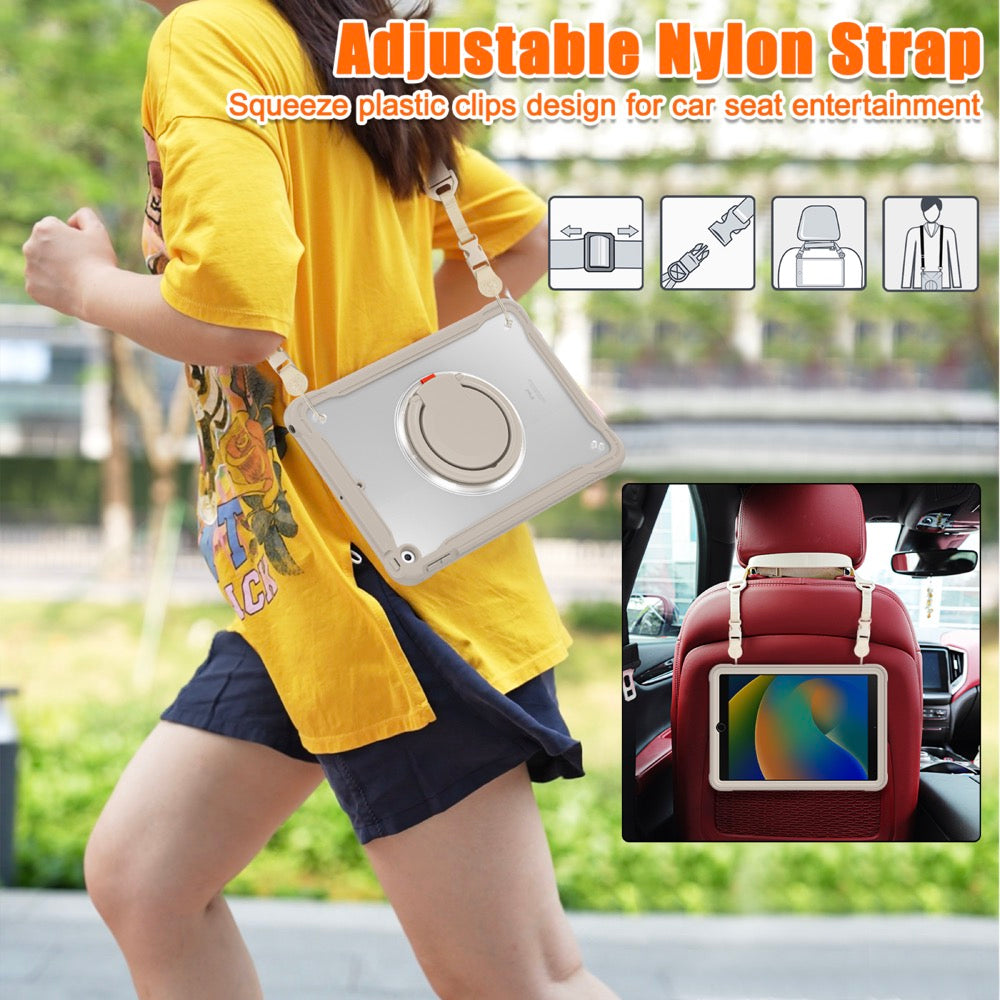 Estuche popeye b series modelo ipad 10.2 color beige sin strap