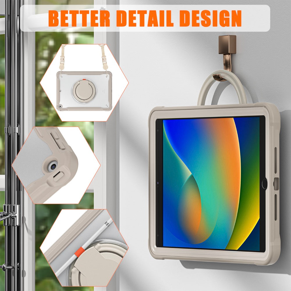 Estuche popeye b series modelo ipad 10.2 color beige sin strap