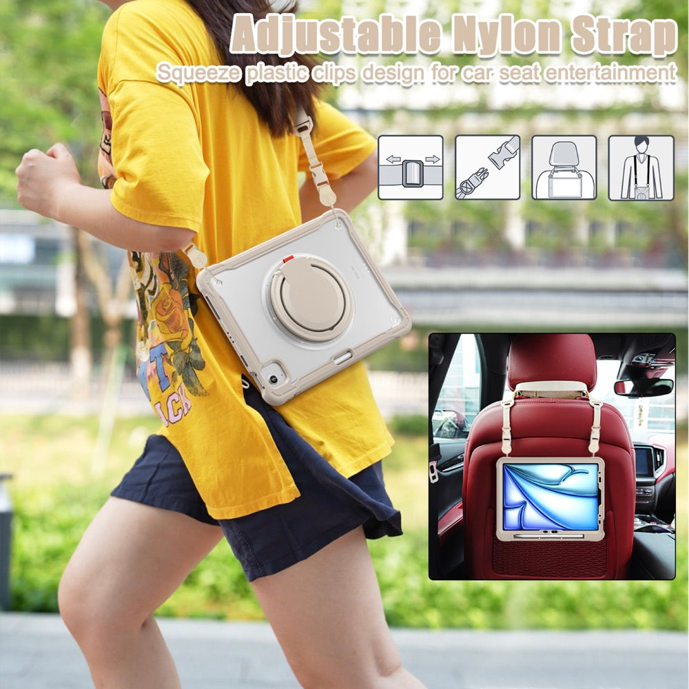 Estuche popeye b series modelo ipad air 11 2024 color beige sin strap