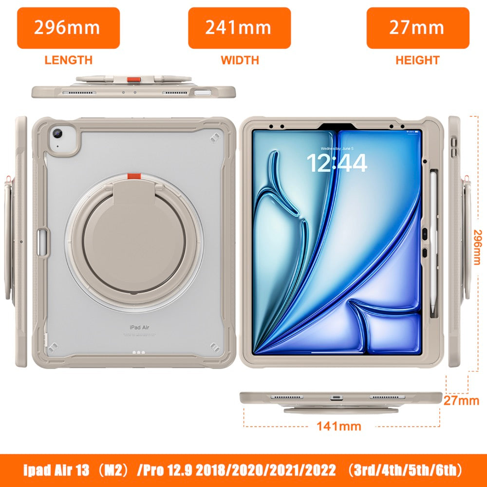 Estuche popeye b series modelo ipad air 13 2024 color beige sin strap